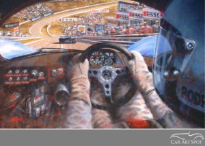 Formula 1 Automotive Art by Juan Carlos Ferrigno