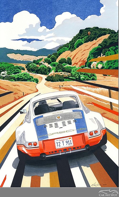 Porsche 911-Road-Trip by Miha Furlan 