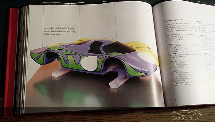 The Hippie model – photo from the Porsche 917 book by Delius Klasing