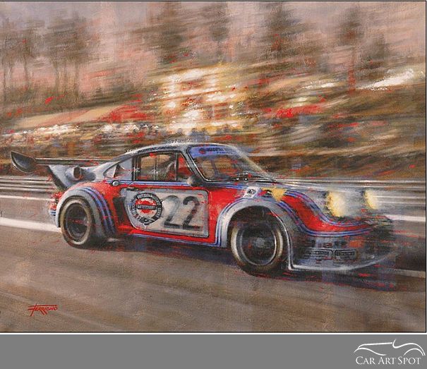 Porsche Art by Juan Carlos Ferrigno