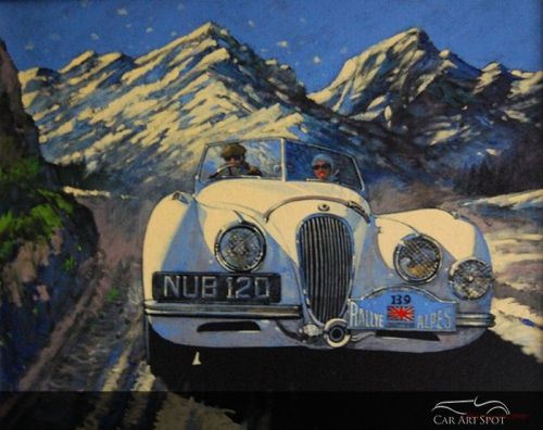 Automotive Art by AFAS Artist Barry Rowe