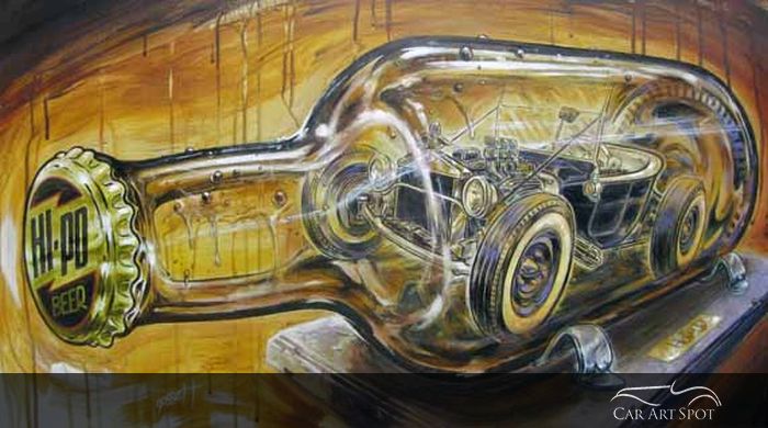 Automotive Art by Bruce Gossett
