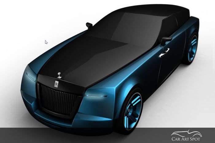 Rolls-Royce shooting brake design by Niels van Roij