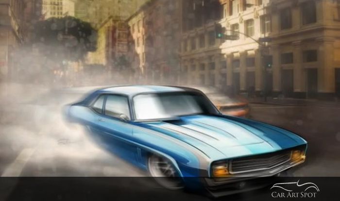 hot rods and custom car art by Brian Stupski hot rods and custom car art by Brian Stupski