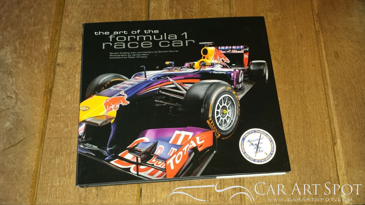The Art of the Formula 1 Race Car book review by CarArtSpot The Art of the Formula 1 Race Car