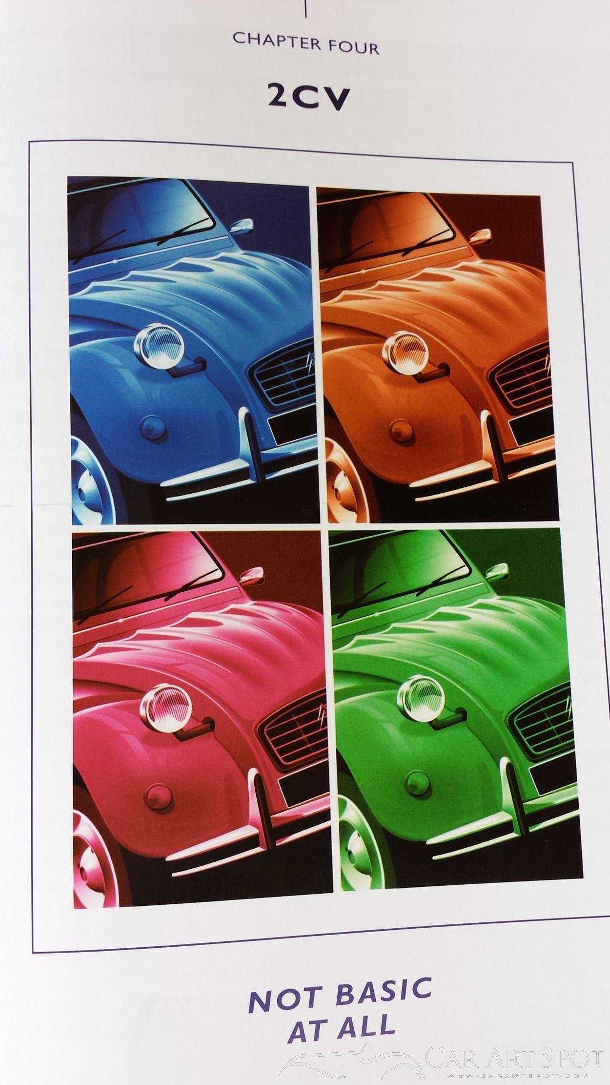Citroen the complete story 2 CV book review by Marcel Haan of CarArtSpot Citroen the complete story 2CV