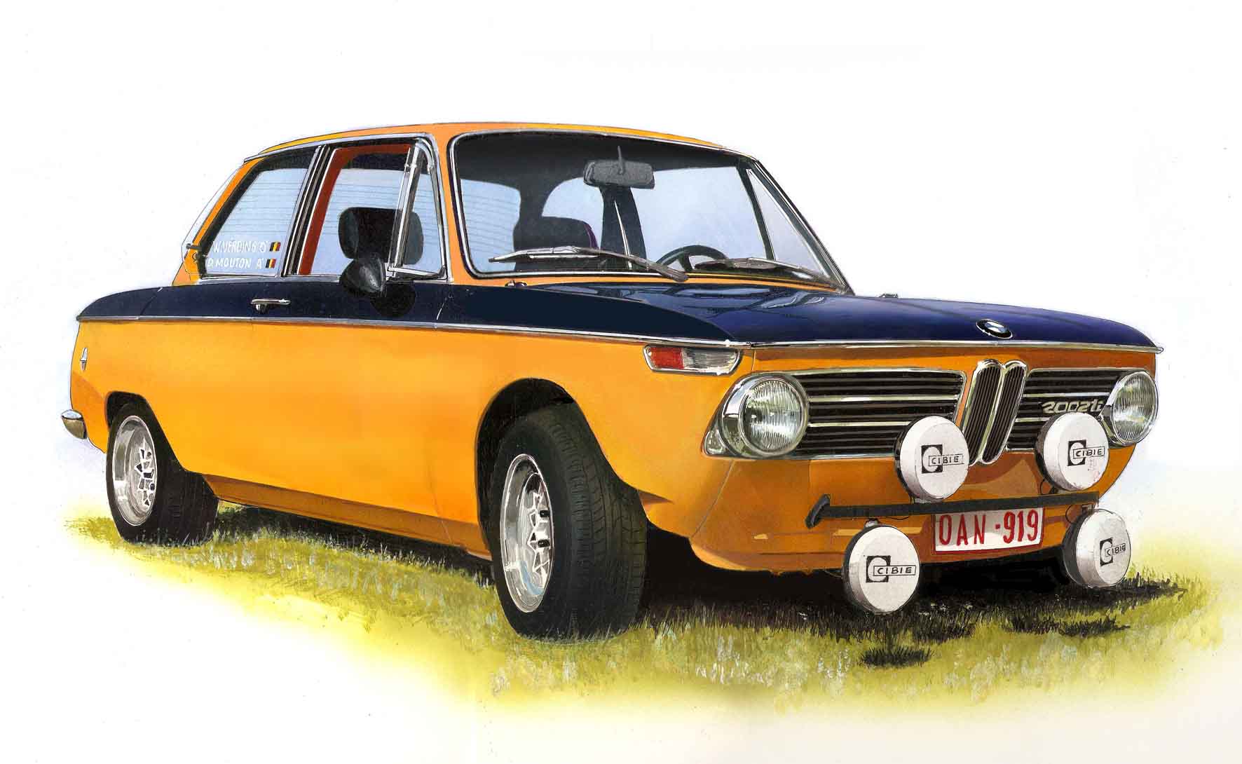 BMW 2002ti by Onno van Beek