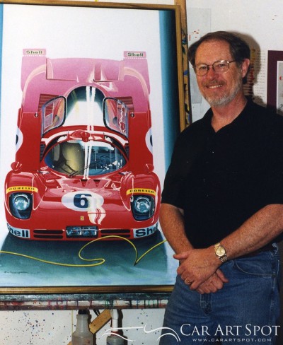 Charles Maher Car Paintings