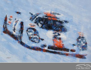 Porsche 917 Automotive Art by Juan Carlos Ferrigno