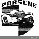 Porsche Art by Gregory Whitt