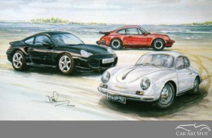 David Purvis Porsche Art
