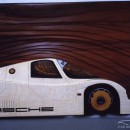 Porsche 956 Laminar Flow by Dennis Hoyt