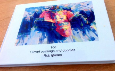 100 Ferrari Paintings by Rob Ijbema