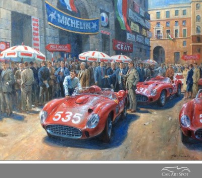 Mille Miglia by Alan Fearnley