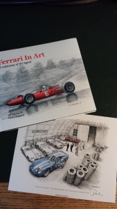 Ferrari In Art by Paul Chenard