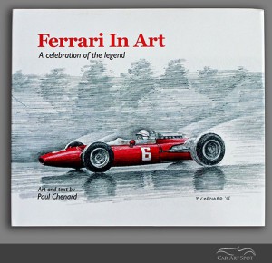 Ferrari In Art by Paul Chenard